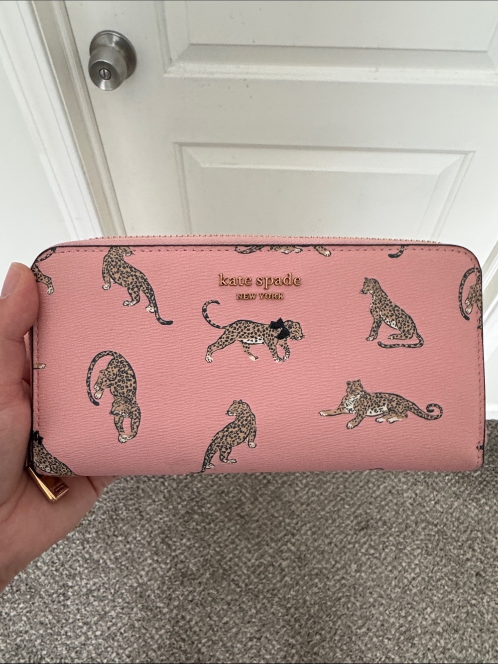 Kate Spade Leopard Wallet